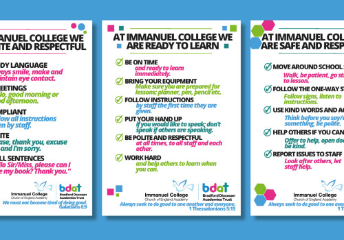 behaviour posters